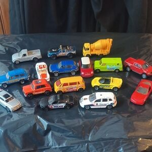 Assorted Match Box Die-Cast Toy Cars Set